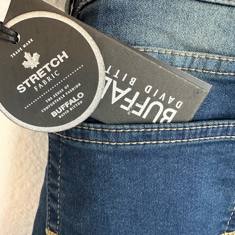 Buffalo by David Bitton Classic Blue Denim Jeans - Picture 6 of 6